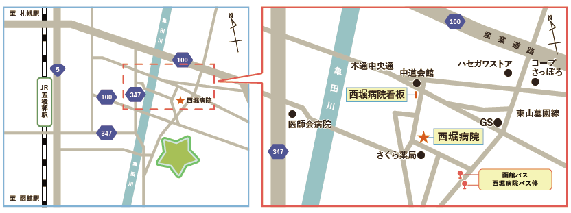 交通アクセスマップ