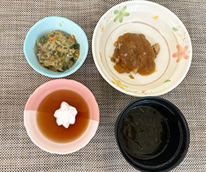 『きざみトロミ食』